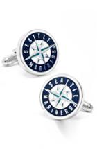Men's Cufflinks, Inc. 'seattle Mariners' Cuff Links