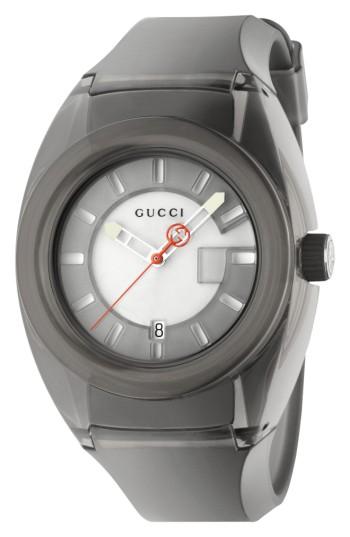Men's Gucci Sync Rubber Strap Watch, 40mm