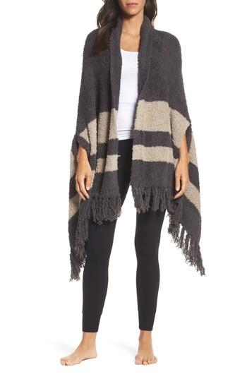 Women's Barefoot Dreams Cozychic Malibu Wrap, Size - Grey