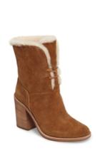 Women's Ugg Jerene Genuine Shearling Lined Boot M - Brown