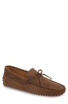 Men's Tod's Laccetto Gommino Driving Shoe .5us / 7.5uk - Brown