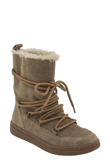 Women's Earth Zodiac Water Resistant Boot M - Beige