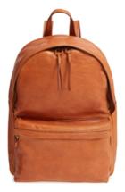 Madewell Lorimer Leather Backpack - Brown