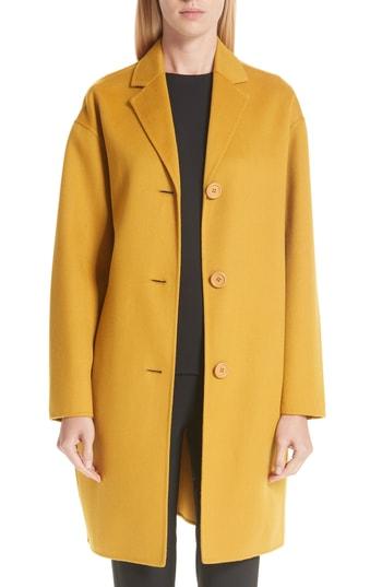 Women's Mansur Gavriel Wool & Cashmere Coat Us / 36 It - Yellow