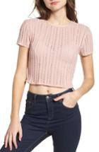 Women's Ten Sixty Sherman Crop Sweater - Pink
