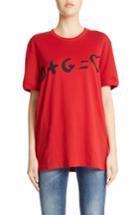 Women's Dolce & Gabbana Love Graphic Tee Us / 38 It - Red