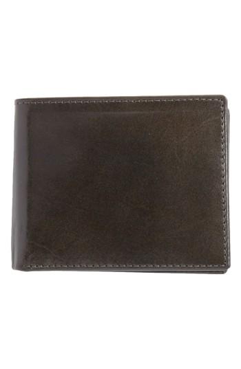 Men's Johnston & Murphy Flip Billfold Leather Wallet -