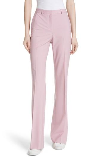 Women's Theory Demitria 2 Stretch Wool Suit Pants - Red