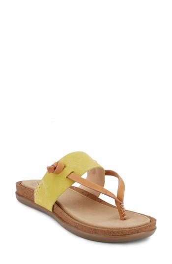 Women's G.h. Bass & Co. Shannon Sandal .5 M - Yellow