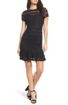 Women's Nsr Lace Fit & Flare Dress - Black