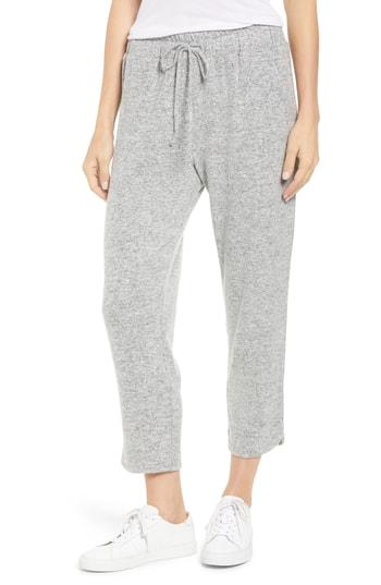 Women's Caslon Off Duty Tulip Hem Sweatpants - Grey