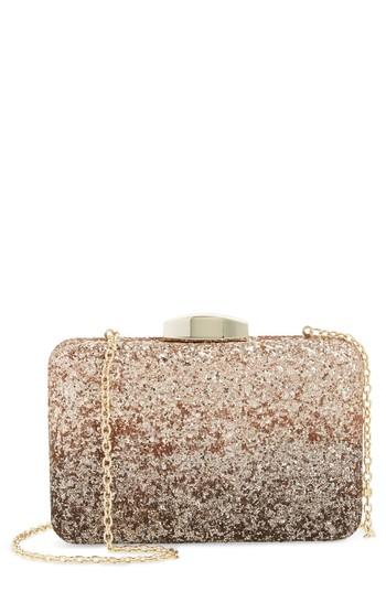 Nordstrom Ombre Glitter Miniaudiere - Metallic