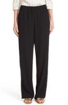 Women's Tibi Side Snap Wide Leg Pants
