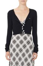 Women's Marc Jacobs Crop Cardigan - Black