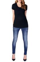 Women's Noppies 'lely' Surplice Maternity/nursing Tee - Black