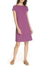 Women's Eileen Fisher Twist Back Dress, Size - Brown
