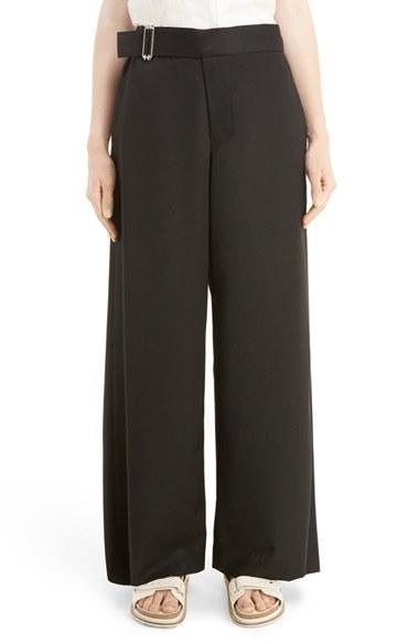 Women's Y's By Yohji Yamamoto U-wide Wool Pants