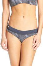 Women's Maaji Jacquard Furor Reversible Bikini Bottoms - Grey