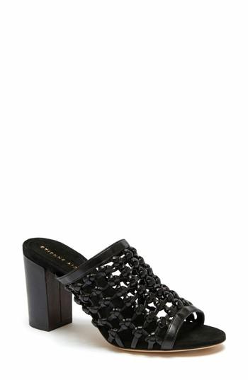 Women's Etienne Aigner Lanai Sandal .5 M - Black