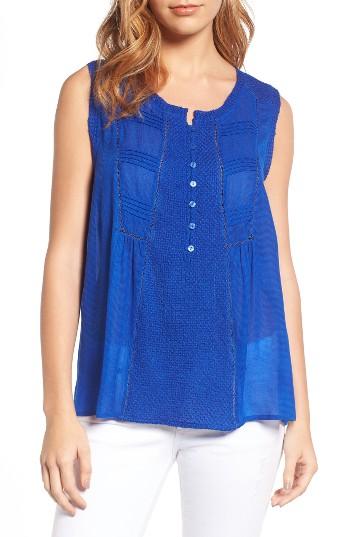 Women's Lucky Brand Audrey Tank - Blue