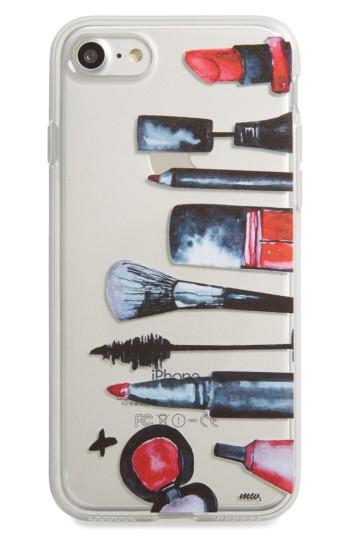 Milkyway Makeup Essentials Iphone 7 Case - Black