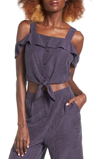Women's Astr The Label Off The Shoulder Crop Top