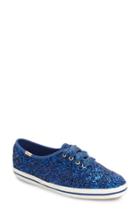 Women's Keds For Kate Spade New York Glitter Sneaker M - Blue