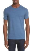 Men's John Varvatos Collection Striated Crewneck T-shirt, Size - Blue