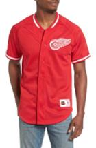 Men's Mitchell & Ness Nhl Seasoned Pro - Detroit Red Wings Mesh Shirt
