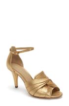 Women's Etienne Aigner Sahari Ankle Strap Sandal M - Metallic