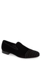 Men's Mezlan Abel Cap Toe Venetian Loafer .5 M - Black