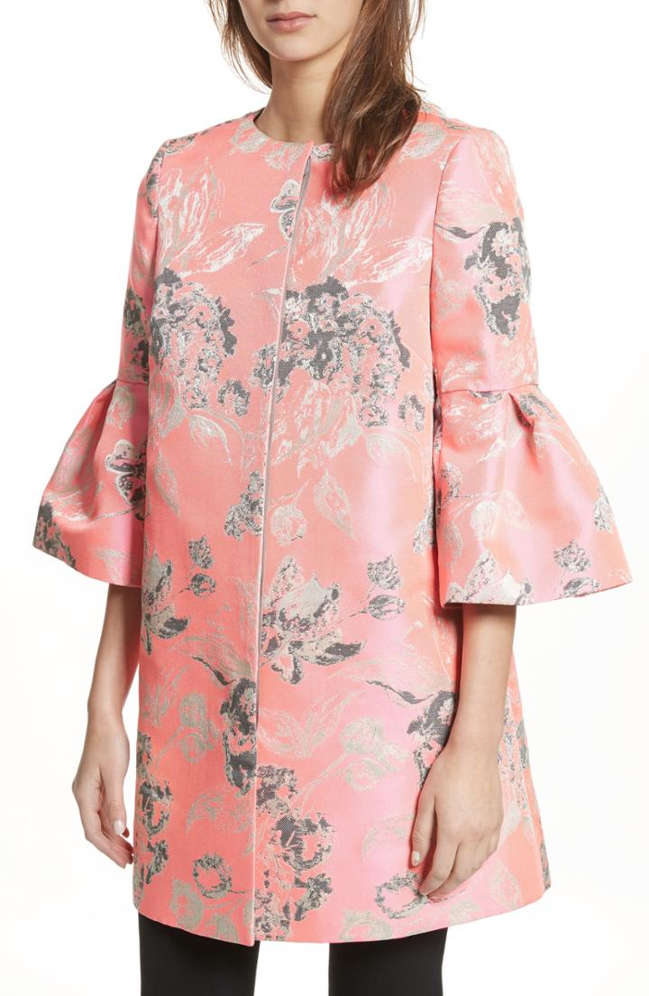 Women's Helene Berman Open Front Flared Sleeve Jacket