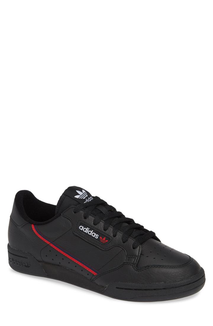 Men's Adidas Continental 80 Sneaker .5 M - Black