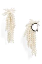 Women's Toga Imitation Pearl Clip-on Earrings