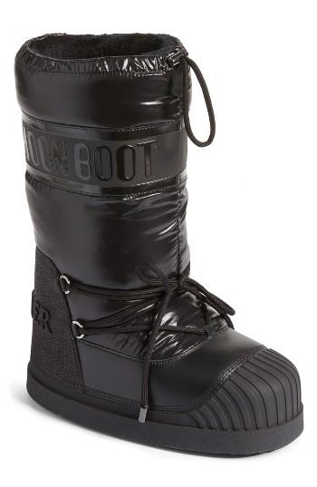 Women's Moncler Venus Moon Boot /36 - Black