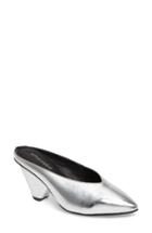 Women's Jeffrey Campbell Polite Pointy Mule .5 M - Metallic