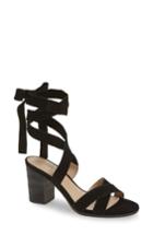 Women's Pelle Moda Bonjour Ankle Wrap Sandal