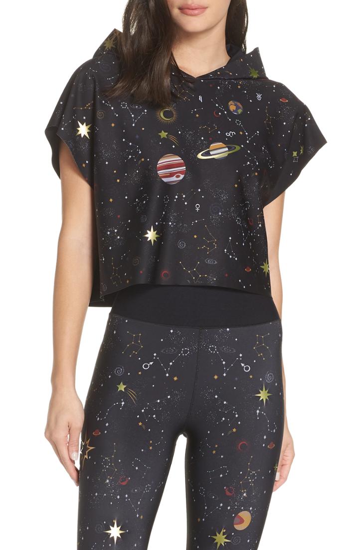 Women's Ultracor Sparrow Galaxy Hoodie - Black