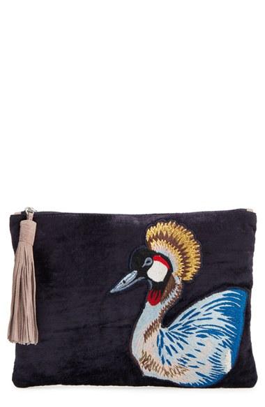Sam Edelman Carol Velvet Clutch -