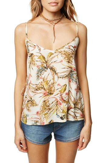 Women's O'neill Finn Wrap Back Woven Tank - White