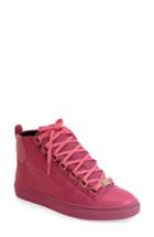 Women's Balenciaga High Top Sneaker Us / 40eu - Pink