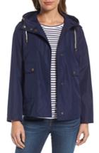 Women's Caslon Short Hooded Jacket - Blue