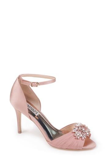 Women's Badgley Mischka Sabrina Ankle Strap Sandal M - Pink