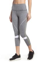 Women's Zella Piper High Waist Crop Leggings, Size - Grey