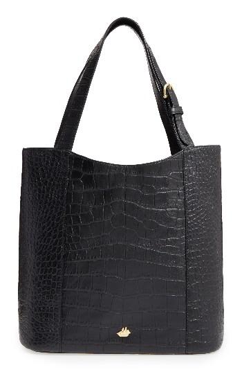 Brahmin Savannah - Brayden Embossed Leather Tote -