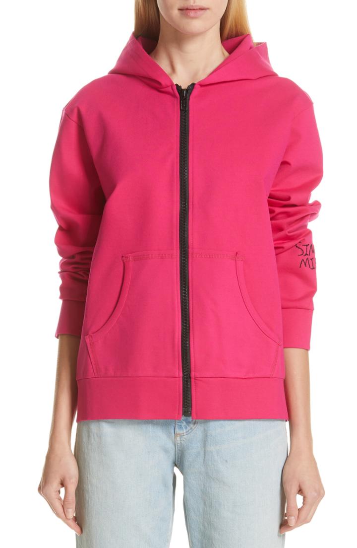 Women's Simon Miller Alondra Zip Hoodie - Purple