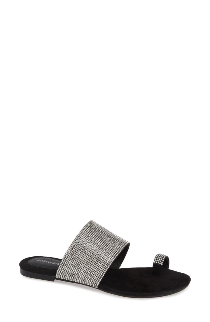 Women's Jeffrey Campbell Jemma Slide Sandal M - Black