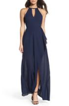 Women's Lulus I Spy Maxi Dress - Blue