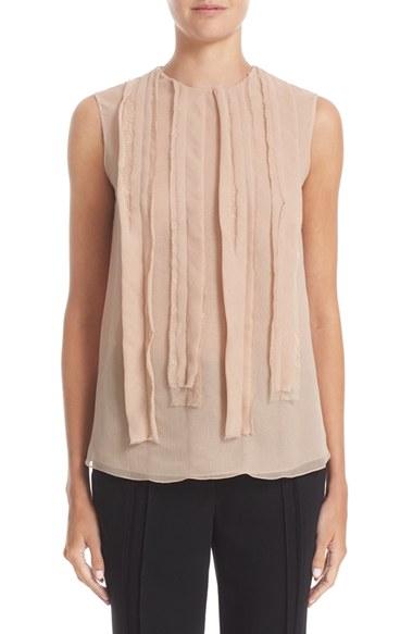 Women's Jason Wu Silk Chiffon Sleeveless Top