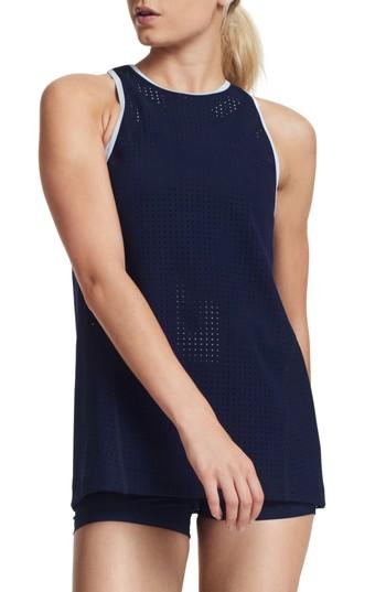 Women's Lndr Sebastian Lasercut Tank - Blue
